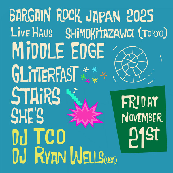 Bargain Rock Tokyo Pre-Party