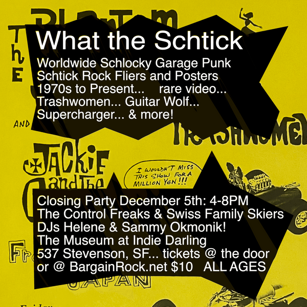 What the Schtick Closing Party
